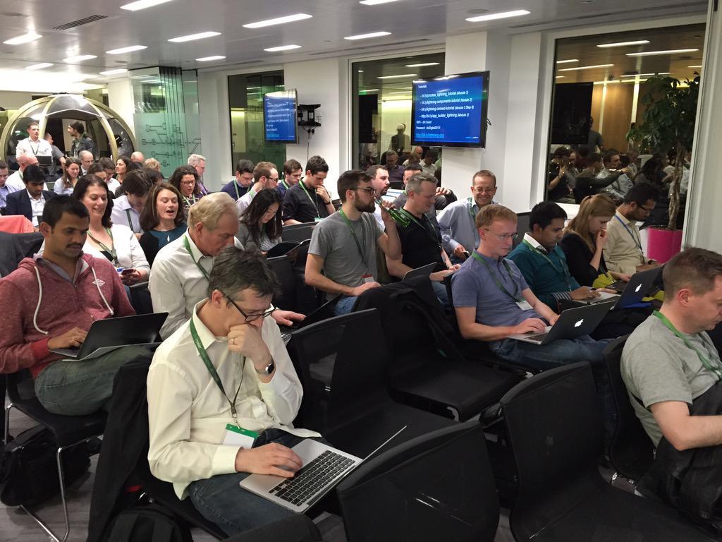 Anup's tweet image. Great turn out at #lightningdevweek london meetup @SalesforceDevs @thisisnotapril