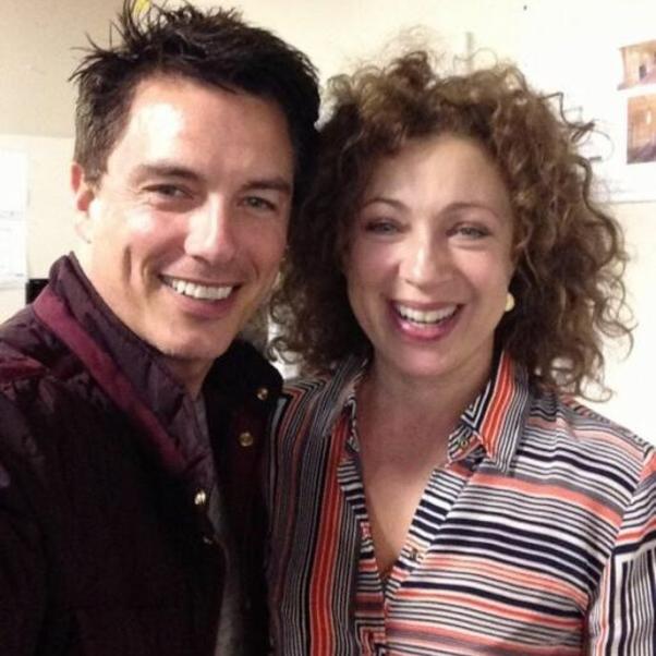 HAPPY BIRTHDAY TO THE AWESOME ACTORS JOHN BARROWMAN AND ALEX KINGSTON!        