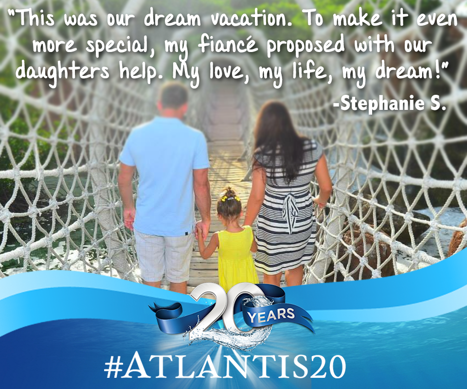 atlantisbahamas's tweet photo. We're celebrating 20 years in paradise! Share your favorite Atlantis memory with #Atlantis20. http://t.co/8ot1AuSup4