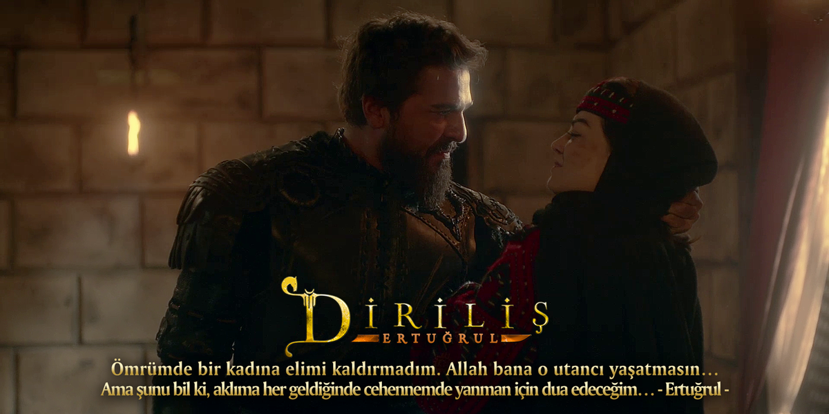 DirilisDizisi's tweet photo. Ömrümde bir kadına elimi kaldırmadım. Allah bana o utancı yaşatmasın. #Ertuğrul #GönlümüzKudüs http://t.co/al4G2Qk0TL