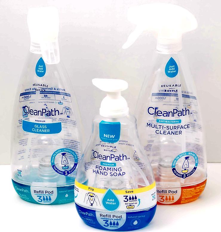 myCleanPath's tweet image. Pick us up at @Walmart and discover how we make saving money with refills fast and easy. #CleanPath