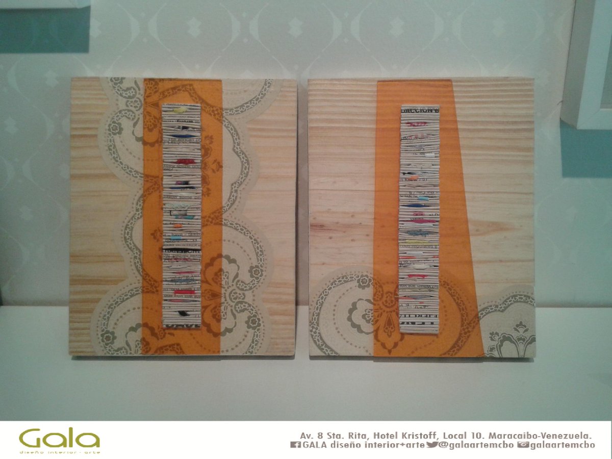 gala_galeria's tweet image. Originales piezas de @Luisandracathe tituladas &quot;Portadas&quot; #grandesartistas #pequeñosformatos