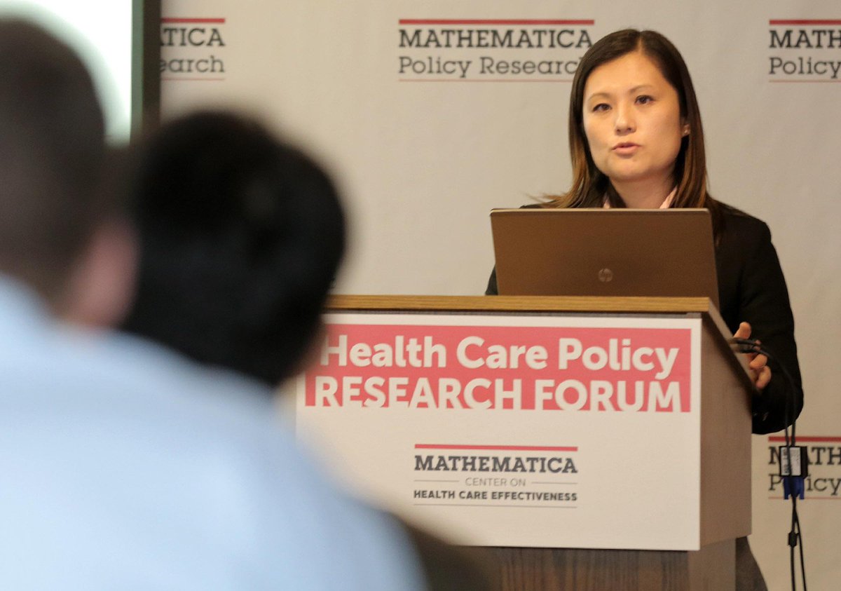 MathematicaNow's tweet image. Mai Hubbard presents now at today's @MathPolResearch #CHCE forum on The SGR Fix #docfix