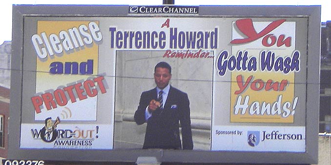 Happy birthday Terrence Howard! May this one be completely germ-free. 