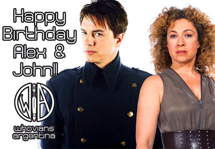 Happy Birthday from your fans in Argentina! & Alex Kingston! <3 