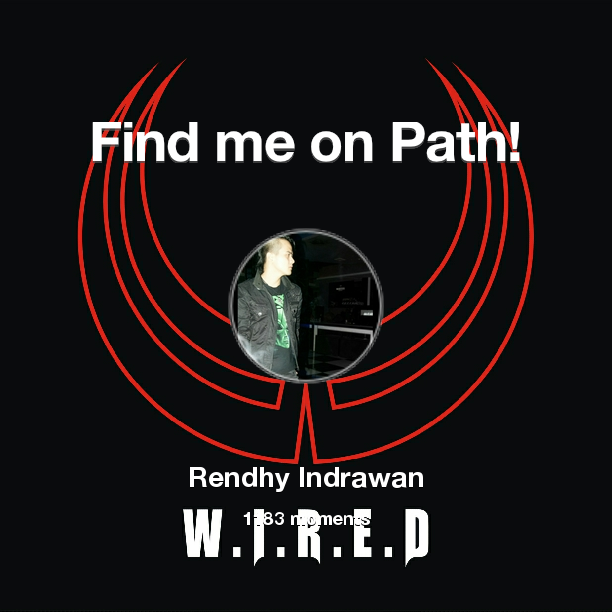 arendhy's tweet photo. I've shared 1,183 memories with my friends on #Path - see them now at http://t.co/V9NQDSQYN9! #thepersonalnetwork http://t.co/DJtiiFmkpd