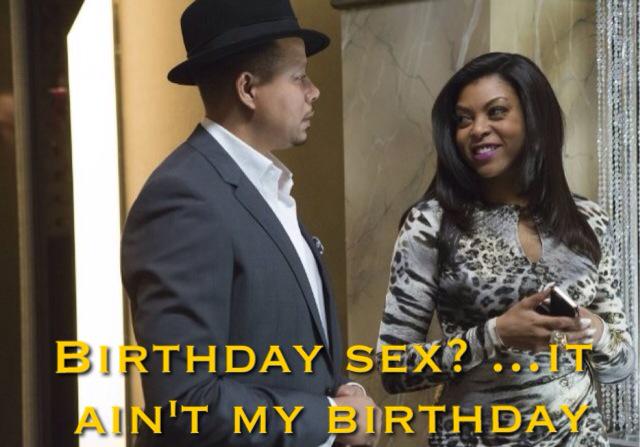 What would say... Lol HAPPY BIRTHDAY Terrence Howard   