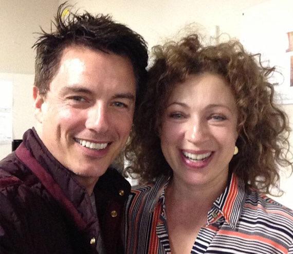 Happy Birthday Alex Kingston and John Barrowman !  