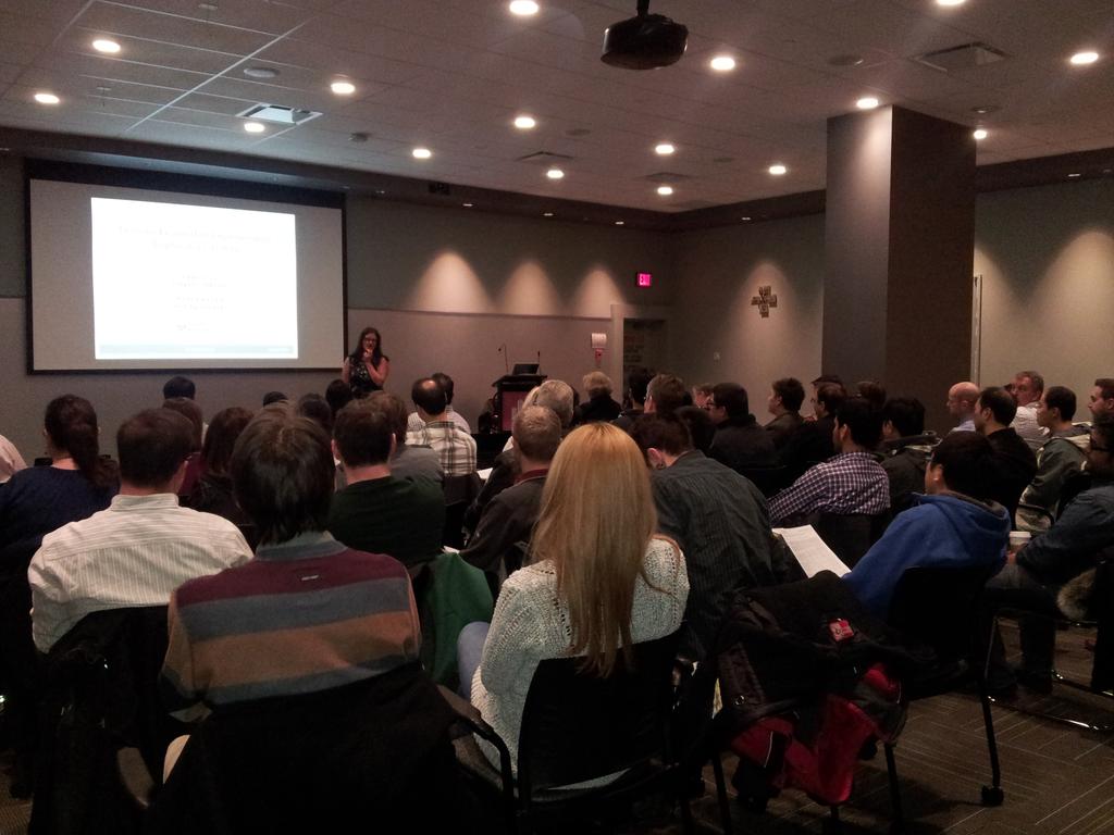 Kelly Cuddihy (@cuddihykelly) on Twitter photo We have a packed house for <a href="/CalgarySQDG/">Software Quality DG</a> listening to <a href="/nkelln/">Nancy Kelln</a> #testing #qa #letstalktesting #yyc We have a packed house for <a href="/CalgarySQDG/">Software Quality DG</a> listening to <a href="/nkelln/">Nancy Kelln</a> #testing #qa #letstalktesting #yyc
