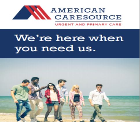 AMCareSource's tweet image. Unexpected #SpringBreak ailments? We're here when you need us: bit.ly/1M6htvW   #urgentcare #primarycare