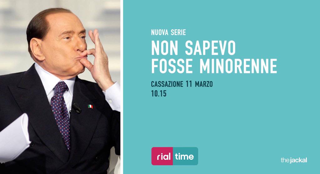 masgilles's tweet image. #underaged #donotknow #surprise #Berlusconi #shame #Italy #RealTime #RialTime #justice ?