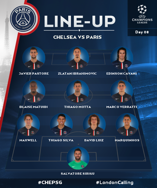 Champions League - Chelsea vs Paris Saint-Germain B_1nYdJWAAARjLO