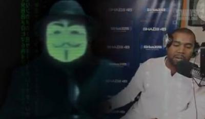 RollingOut's tweet image. Hacktivist group Anonymous goes in hard on Kanye West: rollingout.com/?p=727865