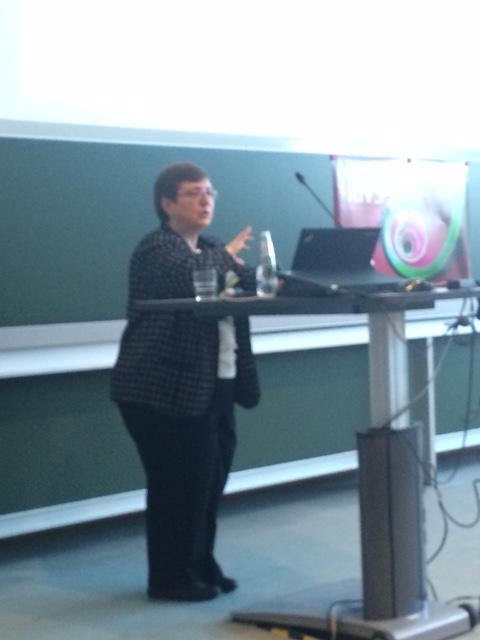 BTU_CS's tweet image. #SDN-Ass.#MultiStreamManagement for #RealTimeApplications: Klara Nahrstedt (@CSL_Illinois) at #NetSys 2015 in Cottbus