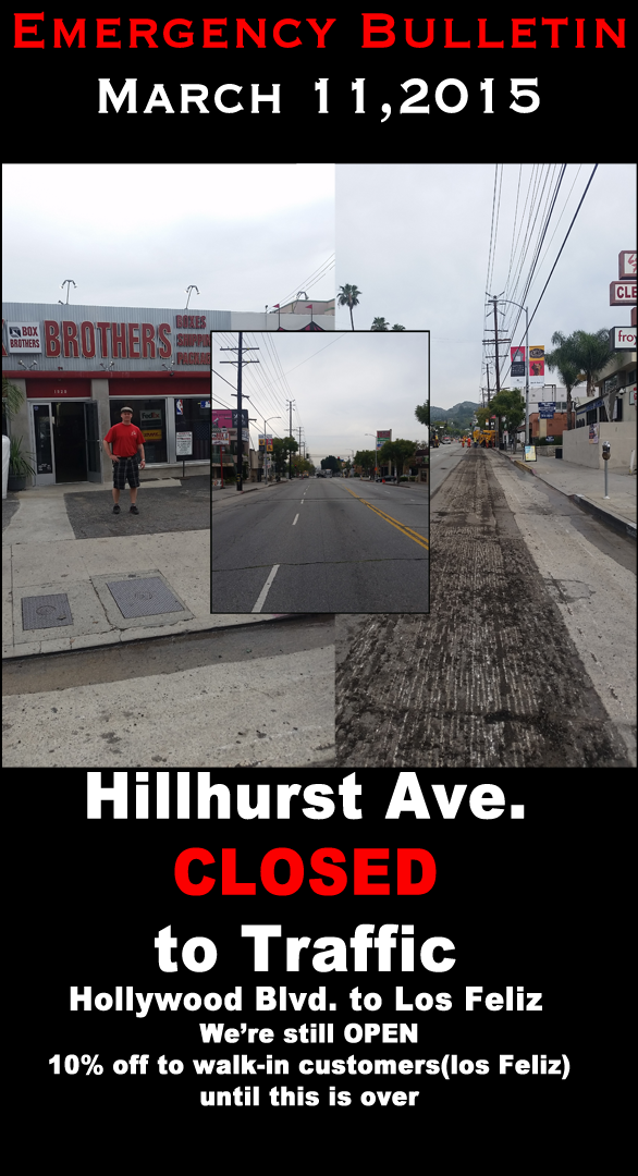 BoxBrothersLA's tweet image. Hillhurst unexpectedly closed to traffic! we're HERE!
10% off to walkin clients We make Ship Happen..NO MATTER WHAT!