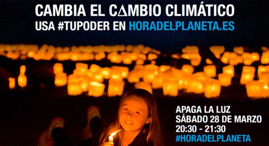antena3com's tweet photo. La #horadelplaneta apaga la luz este 28 de marzo en un año decisivo para el clima
http://t.co/i9NyiRfzOj @hazteeco http://t.co/Zv1Mh9Adj1