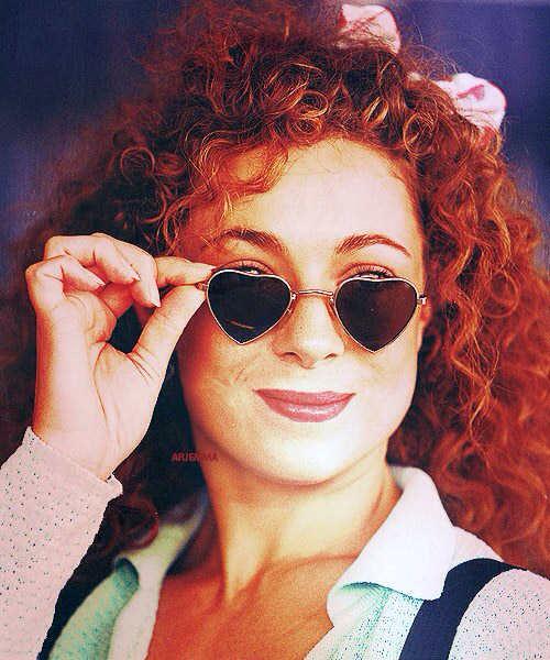 Happy birthday Alex Kingston, you stunning woman. 