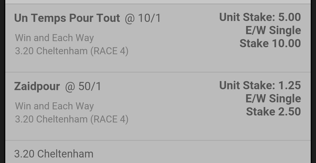 HorseTipsUk1's tweet image. TOMORROWS CHELT TIPS 

1.30pm
2.05pm
2.40pm
3.20pm

#HTUK1