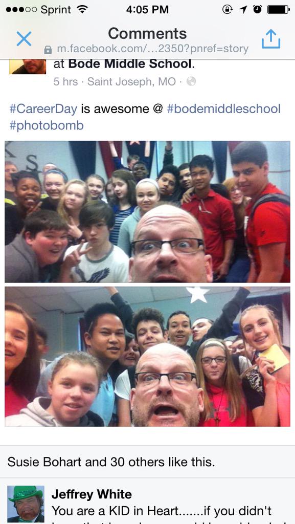 kshep08's tweet photo. Career Day 2015 http://t.co/ZUDOfw7kQ3