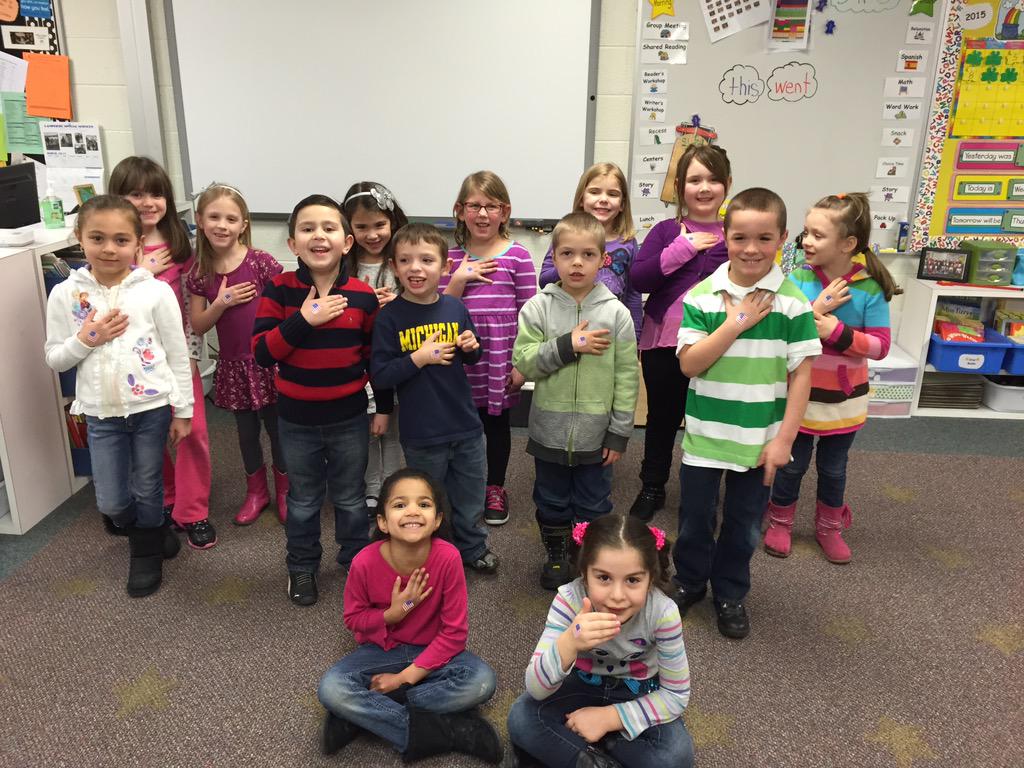Kdg kids get ready to lead board meeting in the pledge of allegiance! <a href="/SimondSuperstar/">Simonds Superstars |The Lamphere Schools</a> <a href="/Stefaneehirsch/">Stefanee Hirsch</a> #weAreLampere