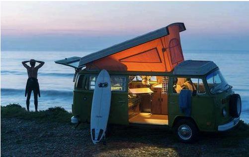 ViajarenFurgo's tweet photo. #BuenasNoches mañana ya es #viernes #vanlife #Vanagon #vwt2 #vweekends http://t.co/sLWlHZzX0F