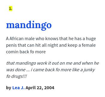 Mandingo Slang Means What | Mandingo: meaning, translation – UCBM