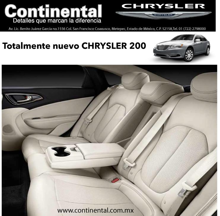 PruebasDeManejo's tweet photo. El nuevo #Chrysler200 viene con 2 motores potentes y eficientes #DetallesQueMarcanLaDiferencia http://t.co/xAbNpkYctv http://t.co/KmLKD2bcpR