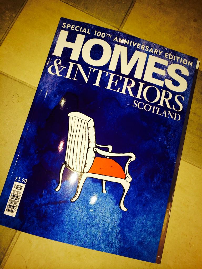 TessaHartmann's tweet photo. @HomesIntScotMag congrats on an awesome #100issue - wonderful layout, typography & photography - great read! 🙌👏💗 http://t.co/9zGcbYcrq0