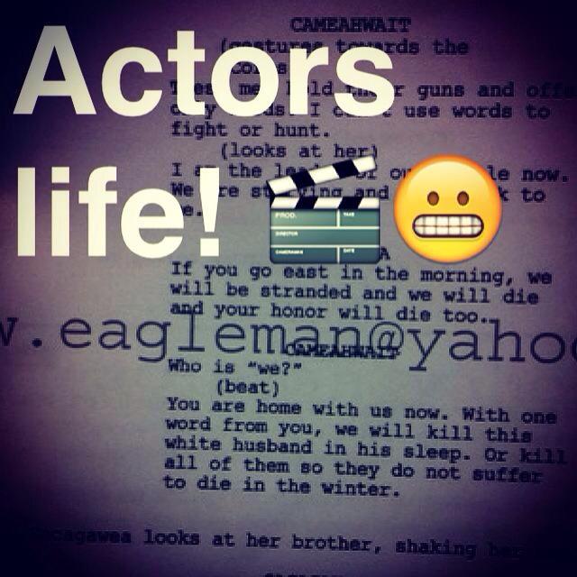 WambliEagleman's tweet image. Getting into character ! #actorslife #actor #nativeactor
