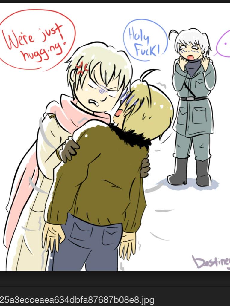 HiSphynx's tweet photo. #america #ruscan #hetalia #amerus #russia #aph #hetalian http://t.co/V93RnwFAWk