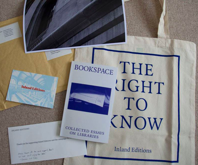 InlandEditions's tweet photo. Getting some images of happily delivered #Bookspace packages from our #Kickstarter backers! Send us more! #booklove http://t.co/dbPXbLcmyv