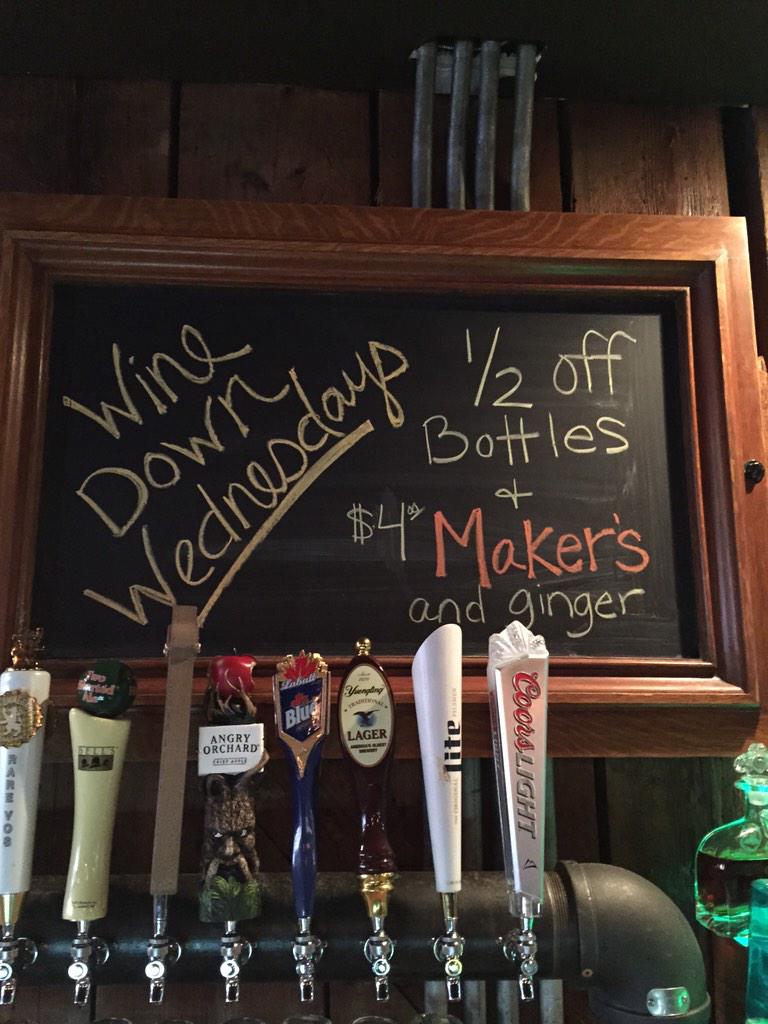 TheColonialBing's tweet photo. Come wind down at The Colonial with half price bottles of wine for #WineDownWednesday http://t.co/LxHyiLQDaH