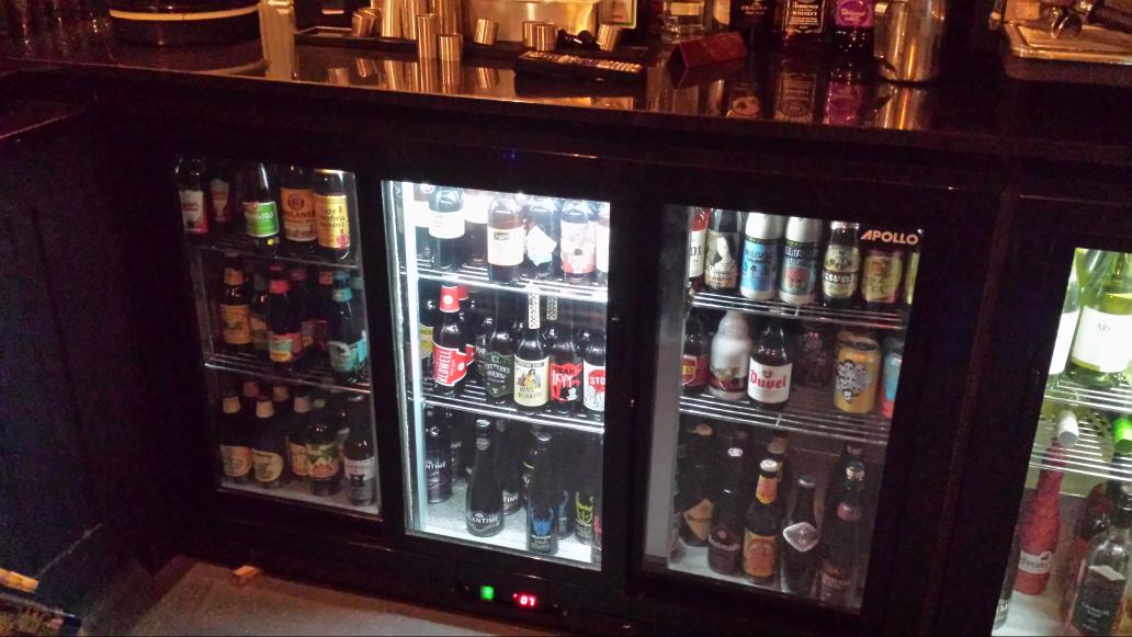 arcadetavern's tweet photo. 65 beers available with more in stock just in case. OK definitely we will need them extra ones. http://t.co/AO5bJ8n4hS