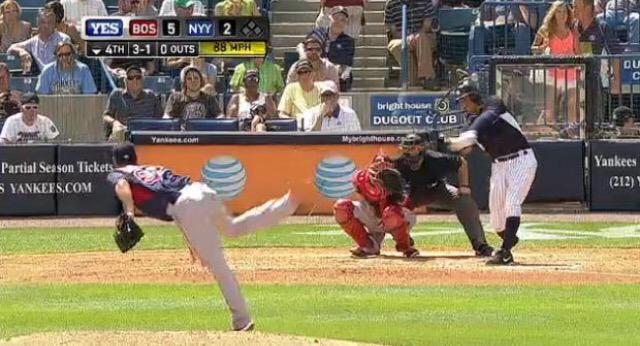 BaseballBros's tweet image. Video: Alex Rodriguez hit his first HR since 2013 vs. the Red Sox. 
Watch &amp;gt; bit.ly/1C6JSkA