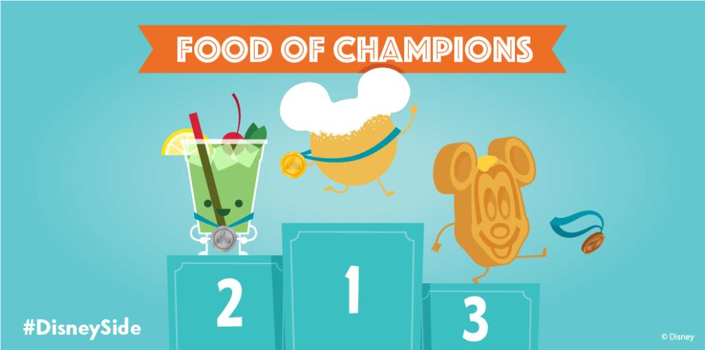Disneyland's tweet photo. @ErinTtweeting Mint Juleps, Mickey Beignets, Mickey waffles… food of champions? #DisneySide http://t.co/6ZxecGUwzi