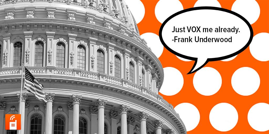 voxer's tweet image. House of Cards producer @DanaBrunetti votes for Voxer. ow.ly/KdHFo #15SecTech