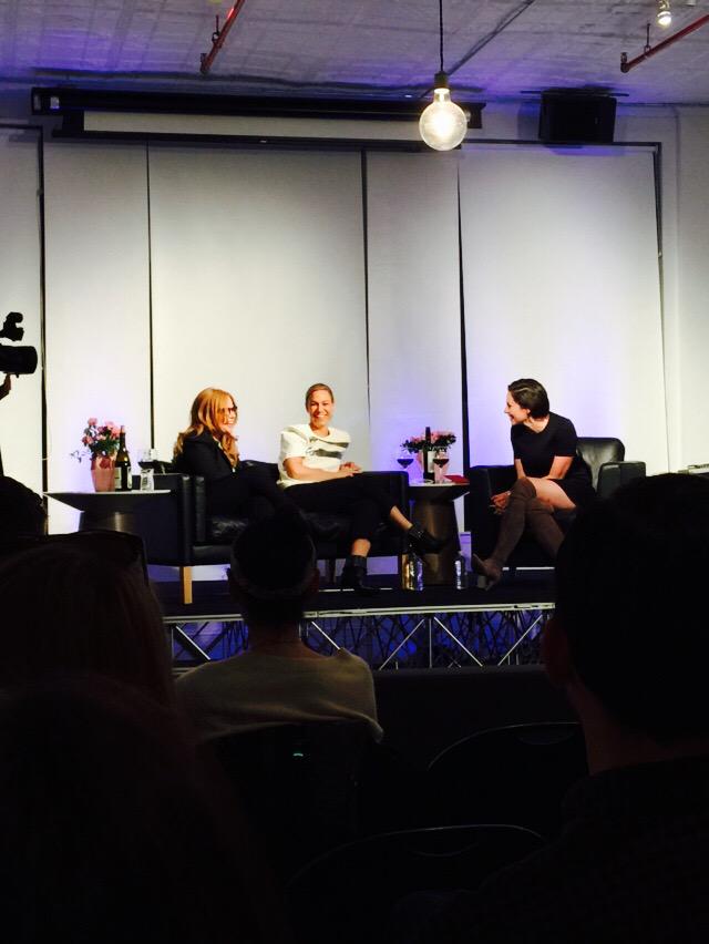jimdipisa's tweet photo. @soulcycle founders speak with #JulieCutler and #ElizabethRice speak with @PandoDaily at @projectivenyc http://t.co/gMhoaqatol