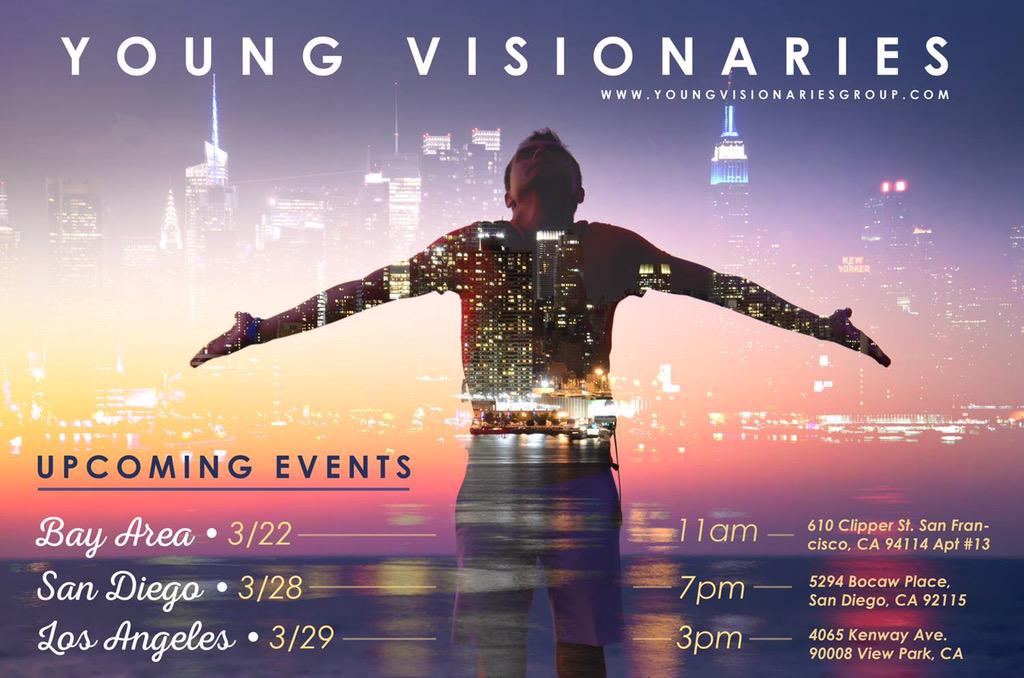onebigvision's tweet photo. YV events this month! See you in a city near you! #youngvisionaries #onebigvision http://t.co/fE9EIRL3bt