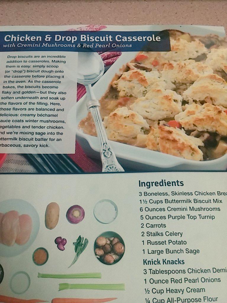 IAmTheHeavy's tweet photo. @blueapron The chicken &amp; drop biscuits were a huge hit! #blueapron #delish #foodie http://t.co/xvZamIetpW