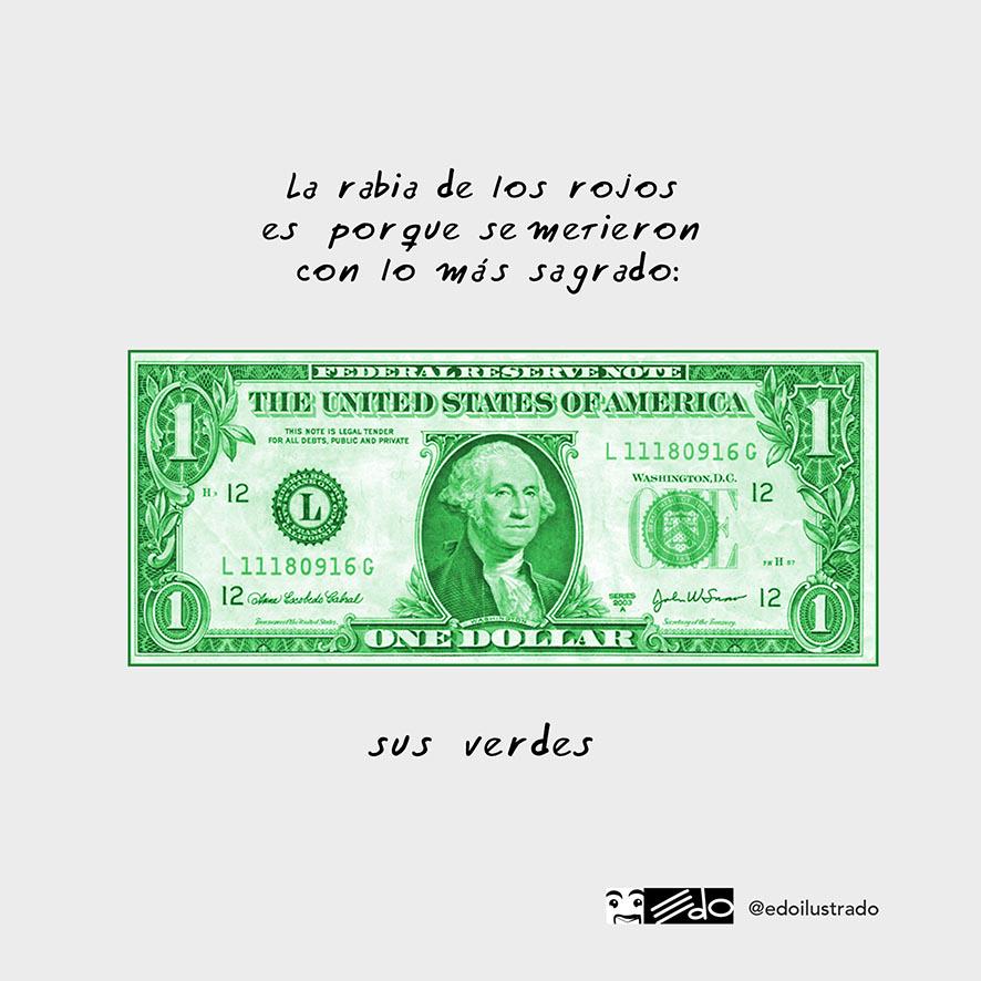 EdoSanabria's tweet photo. Caricatura EDO: La rabia de los rojos http://t.co/ENHzXEWk0H