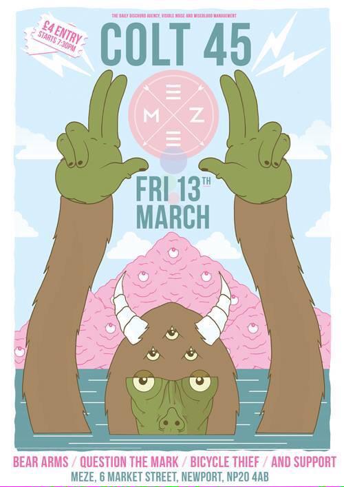 questionthemark's tweet image. Playing @ meze lounge, Newport this Friday. Good Times!