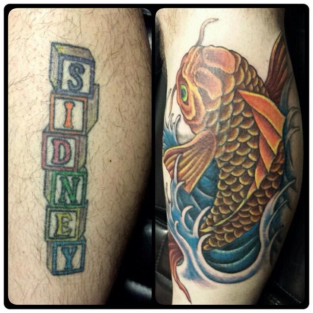 BroadWingTattoo's tweet photo. Cover up by Digger Pierce.  #broadwingtattoo http://t.co/TTIyqeOP65