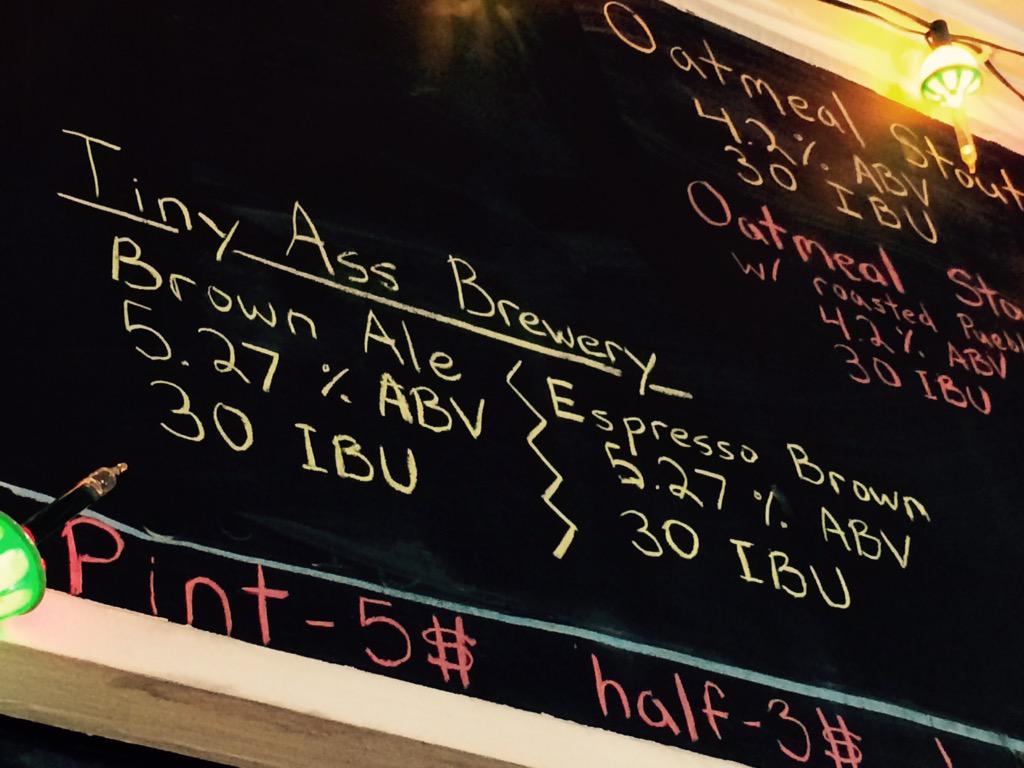tinyassbrewery's tweet photo. Two limited releases tapped at @GrandmasBeerCO tonight. Stop by and get a pint while they last. #beer #yay http://t.co/psoseKuRqC