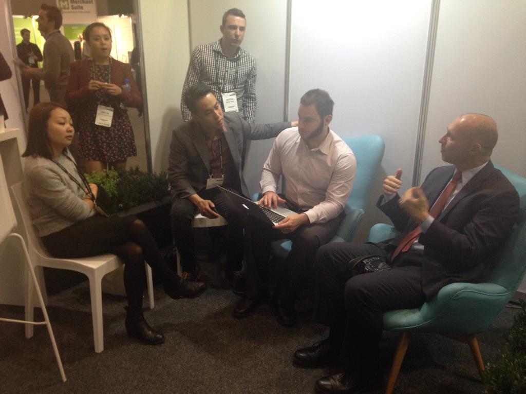 eComMelb's tweet photo. @tim_ash and his tribe @SiteTuners #eComMelb http://t.co/C06PlcBcER