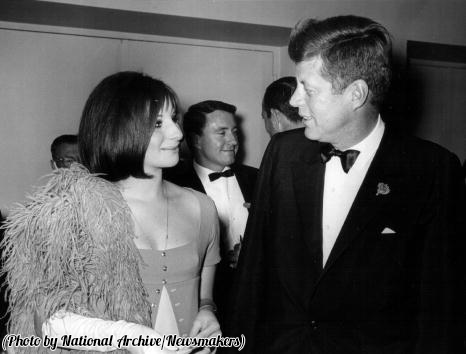 What Did  Barbra Streisand and John F. Kennedy Look Like   Ago 