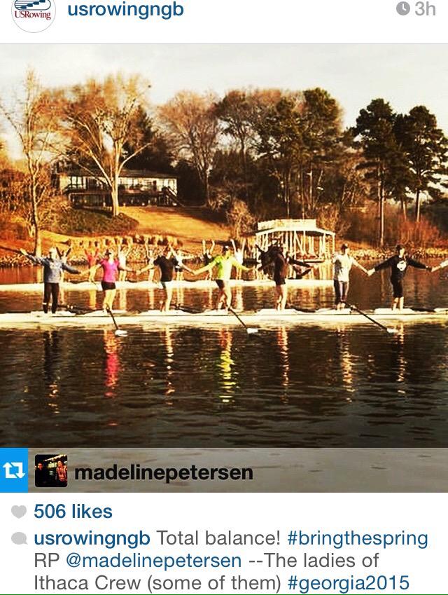 RobinsonRigger's tweet image. BOMBER PRIDE @usrowing #Relentless