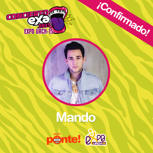 OrgulloUACH's tweet photo. Que creen! Mando estará el próximo 25 de Marzo en #ConciertoEXAExpoUACH2015 Tienes que asistir!! #ExpoUACH2015 http://t.co/YMtPVvg8iS