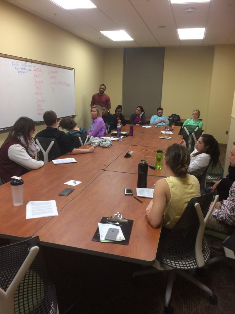 Delonte_LeFlore's tweet photo. #StaffDevelopment: Intersectionality in Same-sex Marriage #Live17th #StudentAffairs #DiversityAndSocialJustice http://t.co/mUMdMp2p5d