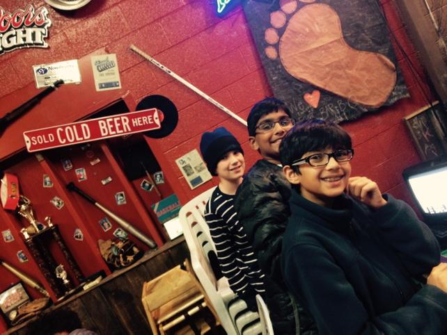 CSUSMS's tweet image. Don&apos;t worry. Cold beer was not served here. Yummy bbq dinner.