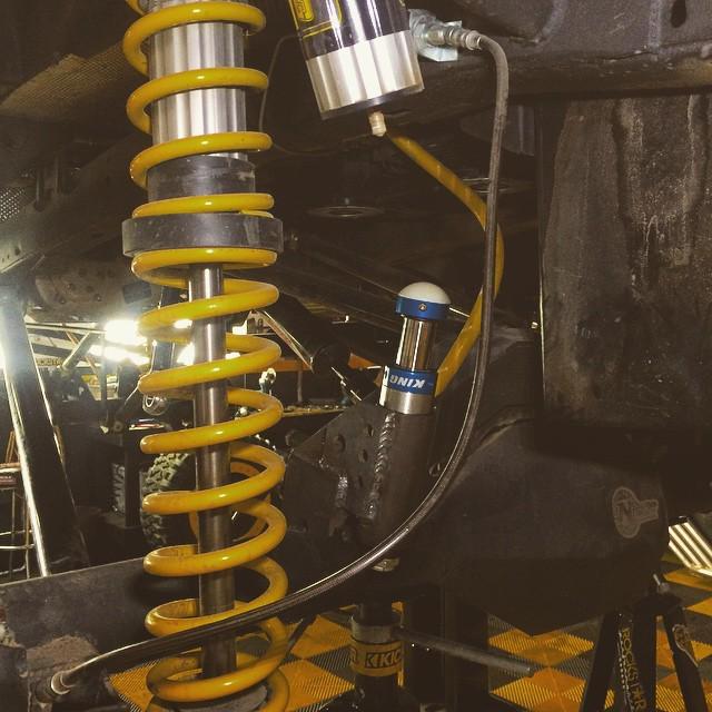 Rockstar_Garage's tweet photo. Got our @kingshocks #bumpstops in the #bronco, now when @chase_mckay13 rides in the back it won't bottom out... #ro… http://t.co/C8ylSgAfum